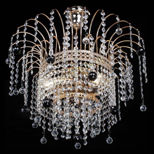 Люстра Агата Венеция №3 черная в Кирове Гусь Хрустальный