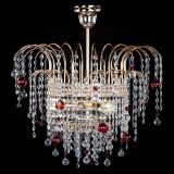 Люстра Агата Венеция №3 красная в Кирове