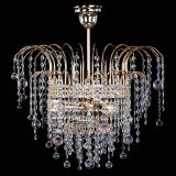 Люстра Агата Венеция №3 розовая в Кирове