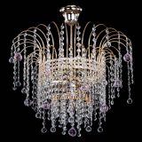 Люстра Агата Венеция №3 розовая в Кирове