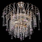 Люстра Агата Венеция №3 розовая в Кирове