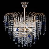 Люстра Агата Венеция №3 синяя в Кирове