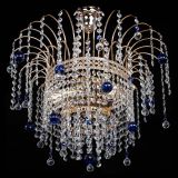 Люстра Агата Венеция №3 синяя в Кирове