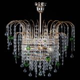 Люстра Агата Венеция №3 зеленая в Кирове
