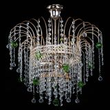 Люстра Агата Венеция №3 зеленая в Кирове