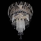 Люстра Агата Венеция №4 длинная Черная в Кирове