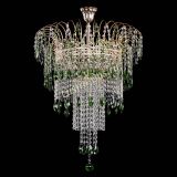 Люстра Агата Венеция №4 длинная Зеленая в Кирове