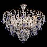 Люстра Агата Венеция №4 шар фиолетовая в Кирове