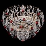 Люстра Агата Венеция №4 шар красная в Кирове
