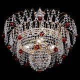 Люстра Агата Венеция №4 шар красная в Кирове