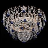 Люстра Агата Венеция №4 шар синяя в Кирове