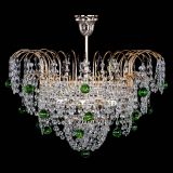 Люстра Агата Венеция №4 шар зеленая в Кирове