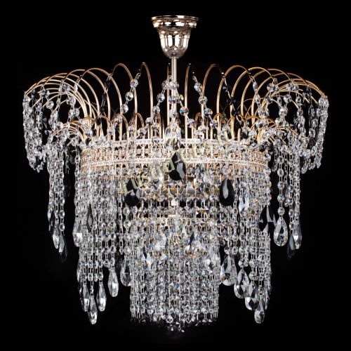 Люстра Агата Венеция №4 черная в Кирове Гусь Хрустальный