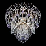 Люстра Агата Венеция №4 фиолетовая в Кирове