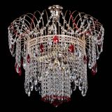 Люстра Агата Венеция №4 красная в Кирове