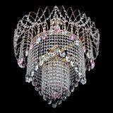 Люстра Агата Венеция №4 розовая в Кирове