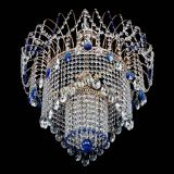 Люстра Агата Венеция №4 синяя в Кирове