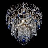 Люстра Агата Венеция №4 синяя в Кирове