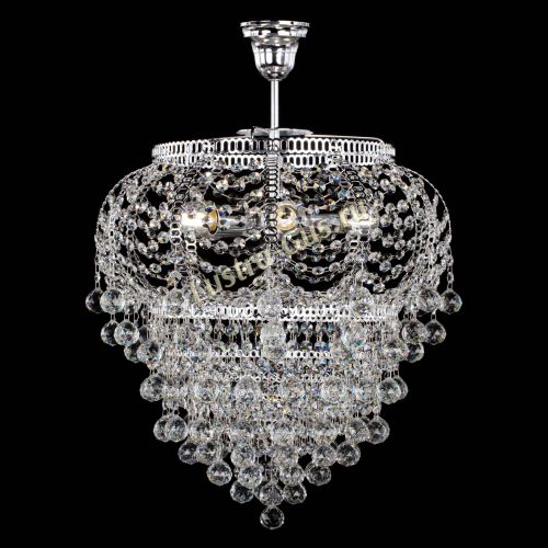 Люстра Альфа №5 шар в Кирове Гусь Хрустальный