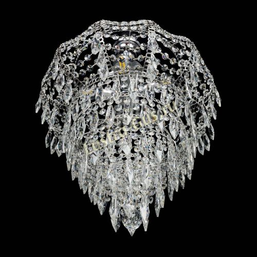 Люстра Альфа №5 с подвесом в Кирове Гусь Хрустальный