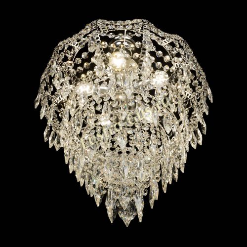 Люстра Альфа №5 с подвесом в Кирове Гусь Хрустальный