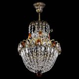 Люстра Астра №1 с подвесом под бронзу Чайная в Кирове