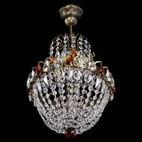 Люстра Астра №1 с подвесом под бронзу Чайная в Кирове