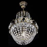 Люстра Астра №1 с подвесом под бронзу Черная в Кирове