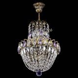 Люстра Астра №1 с подвесом под бронзу Фиолетоавя в Кирове