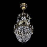 Люстра Астра №1 узкая черная под бронзу в Кирове