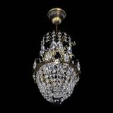 Люстра Астра №1 узкая черная под бронзу в Кирове