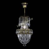 Люстра Астра №1 узкая с подвесом под бронзу в Кирове