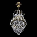 Люстра Астра №1 узкая с подвесом под бронзу в Кирове