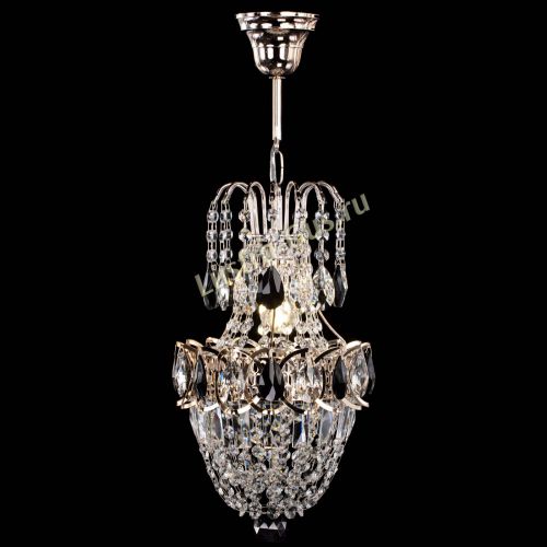 Люстра Астра №1 узкая черная в Кирове Гусь Хрустальный