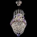 Люстра Астра №1 узкая фиолетовая в Кирове