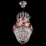 Люстра Астра №1 узкая красная в Кирове