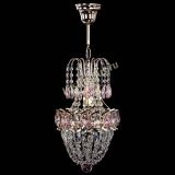 Люстра Астра №1 узкая розовая в Кирове