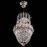 Люстра Астра №1 узкая розовая в Кирове