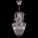 Люстра Астра №1 узкая синяя в Кирове