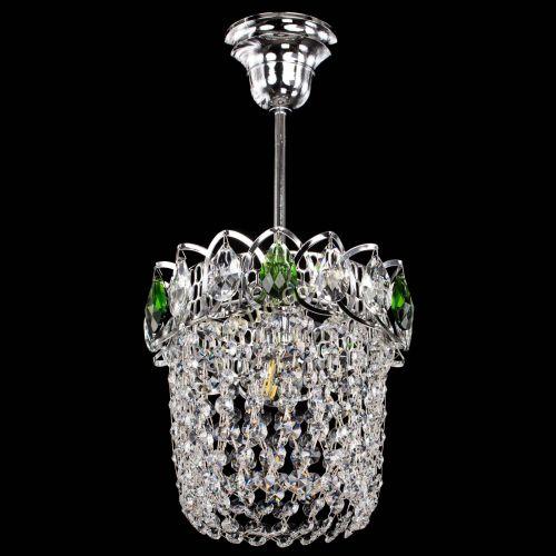 Люстра Астра ажур №1 зеленая в Кирове Гусь Хрустальный