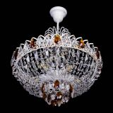 Люстра Астра Белая с подвесом чайная в Кирове