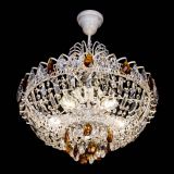 Люстра Астра Белая с подвесом чайная в Кирове