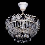 Люстра Астра Бутон №1 Черная - белая с подвесом в Кирове