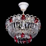 Люстра Астра Бутон №1 Красная - белая с подвесом  в Кирове