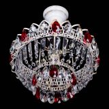 Люстра Астра Бутон №1 Красная - белая с подвесом  в Кирове