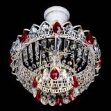 Люстра Астра Бутон №1 Красная - белая с подвесом  в Кирове