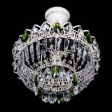 Люстра Астра Бутон №1 Зеленая - белая с подвесом  в Кирове