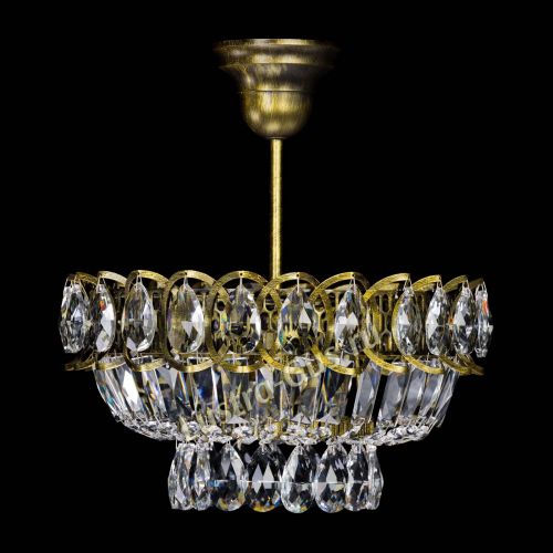 Люстра Астра Бутон №1 с подвесом под бронзу в Кирове Гусь Хрустальный