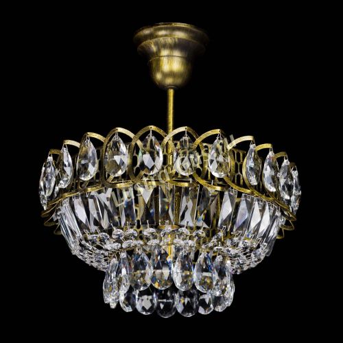 Люстра Астра Бутон №1 с подвесом под бронзу в Кирове Гусь Хрустальный