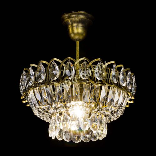 Люстра Астра Бутон №1 с подвесом под бронзу в Кирове Гусь Хрустальный